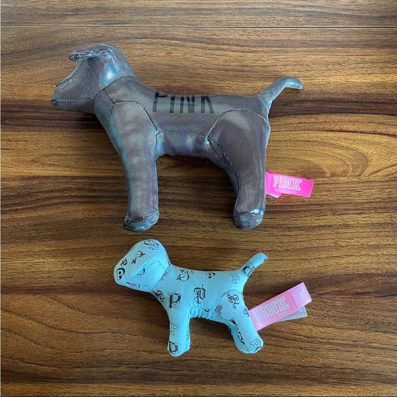 🛑SOLD🛑 Victoria Secret Pink Plush Dogs - Picture 2 of 9